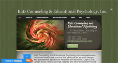 Desktop Screenshot of katzpsychology.com